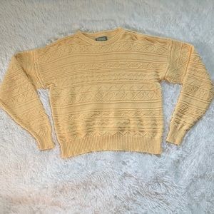 Vintage Christopher Hayes Chunky Knit Fisherman Sweater